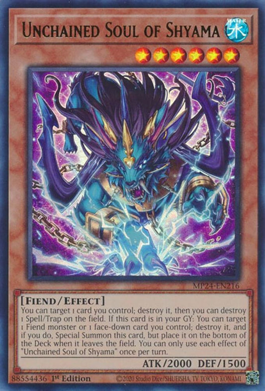 Unchained Soul of Shyama * Ultra Rare * MP24-EN216
