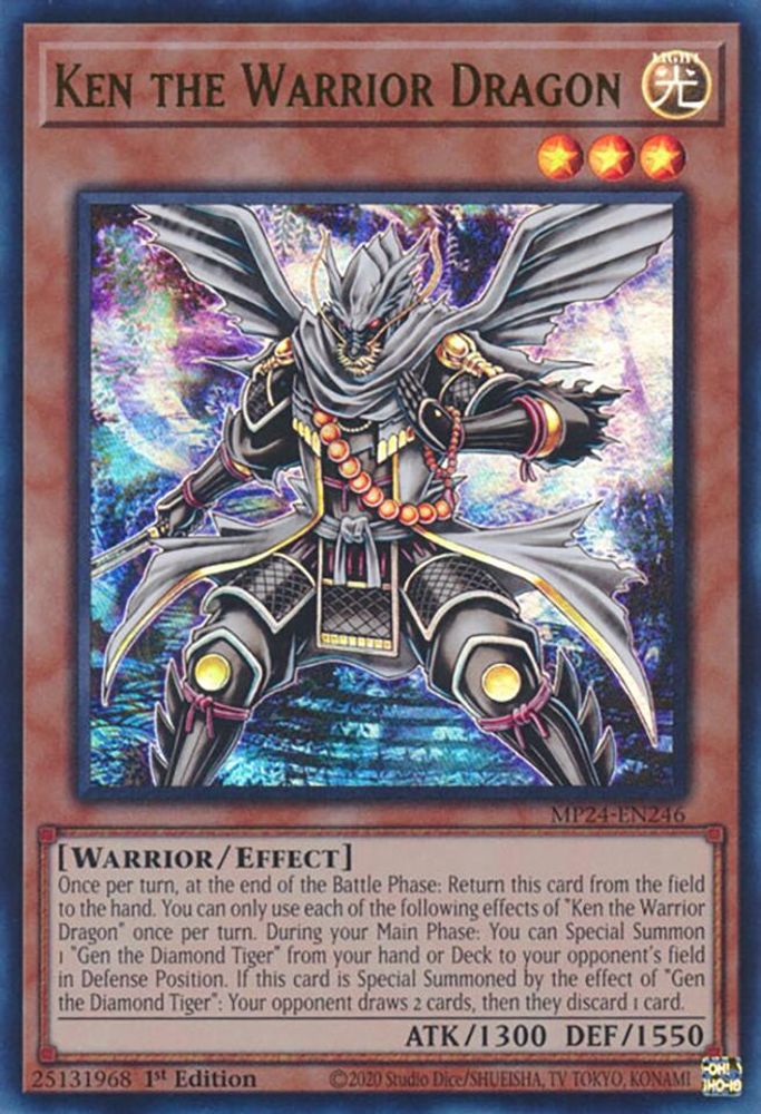 Ken the Warrior Dragon * Ultra Rare * MP24-EN246