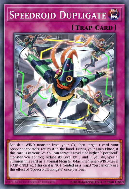 LAVD-ENS22 * Speedroid Dupligate * Common * Legendary Arc-V Decks