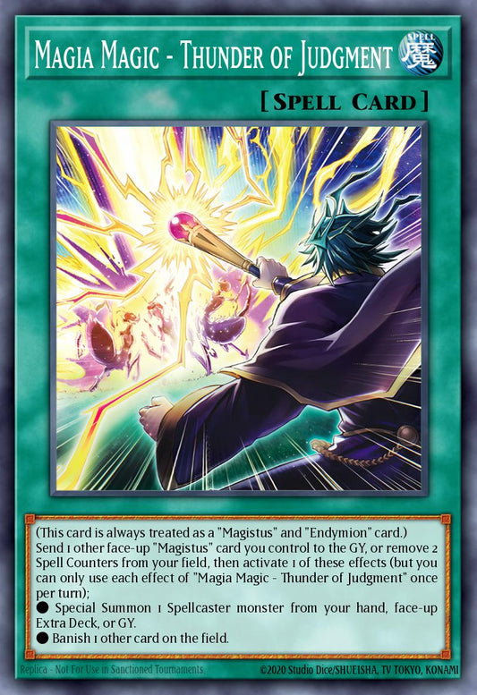 Magia Magic - Thunder of Judgment * Ultra Rare * BLMM-EN047