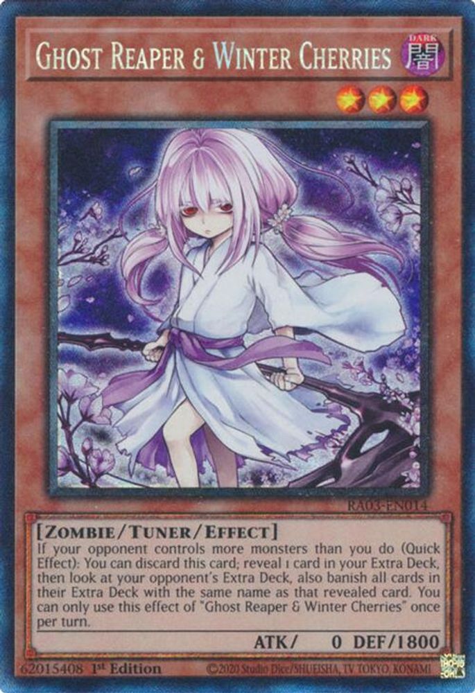 Ghost Reaper & Winter Cherries Alt Art