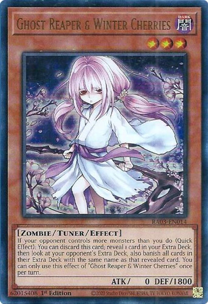 Ghost Reaper & Winter Cherries Alt Art