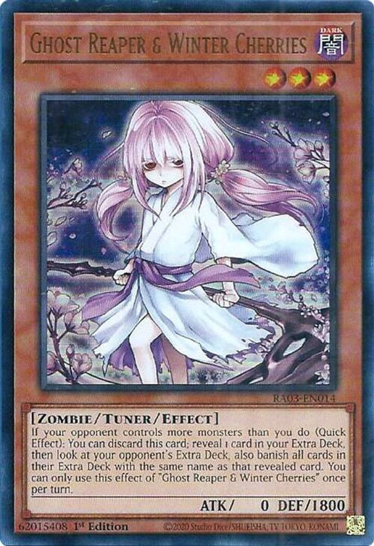 Ghost Reaper & Winter Cherries Alt Art