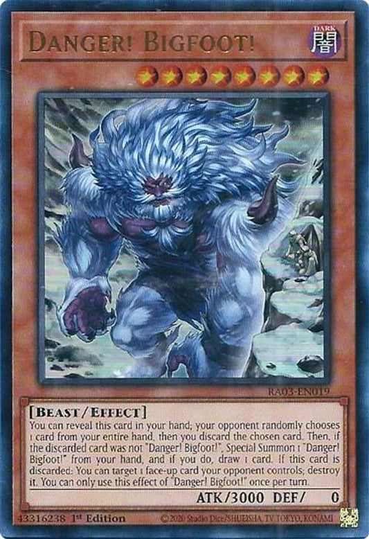 Danger! Bigfoot! Alt Art