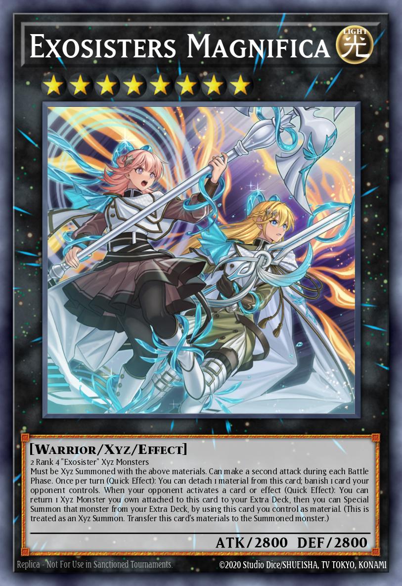 MAMO-EN036 * Exosisters Magnifica * Secret Rare * Magnificent Monsters
