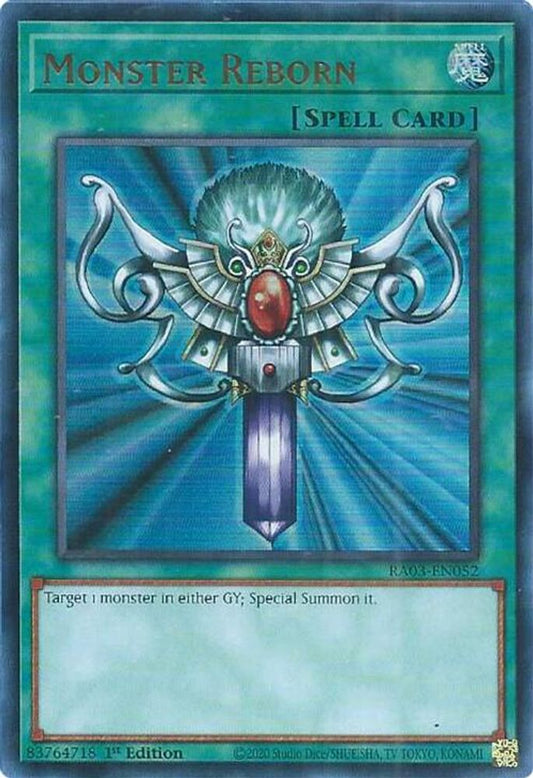 Monster Reborn * Ultra Rare * RA03-EN052