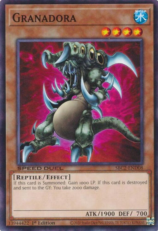 SBC2-END08 * Granadora * Common * Speed Duel: Battle City Finals