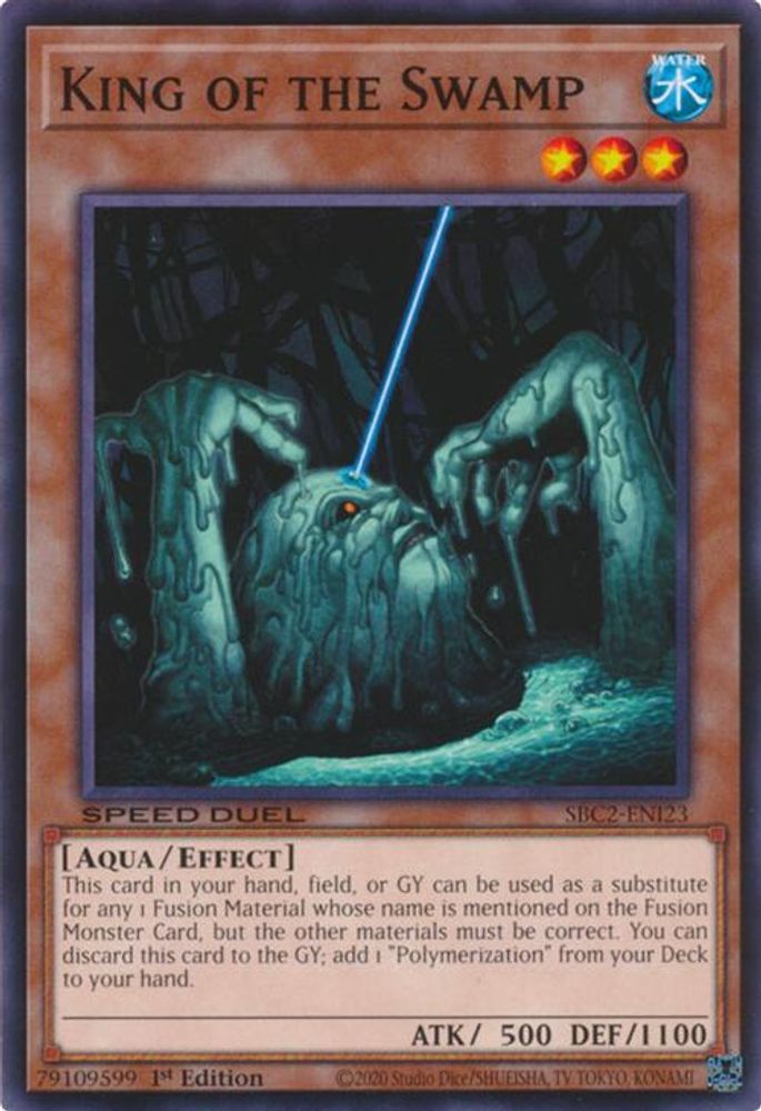 SBC2-ENI23 * King of the Swamp * Common * Speed Duel: Battle City Finals