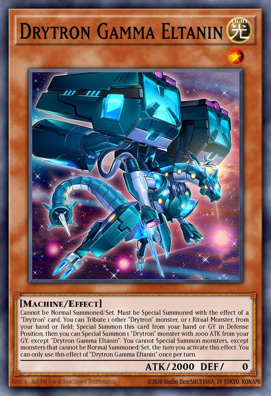 Drytron Gamma Eltanin * Super Rare * MP21-EN238