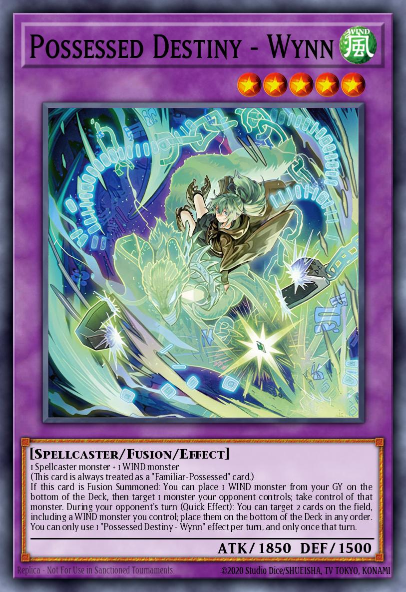 CORI-EN099 * Possessed Destiny - Wynn * Super Rare * Chaos Origins
