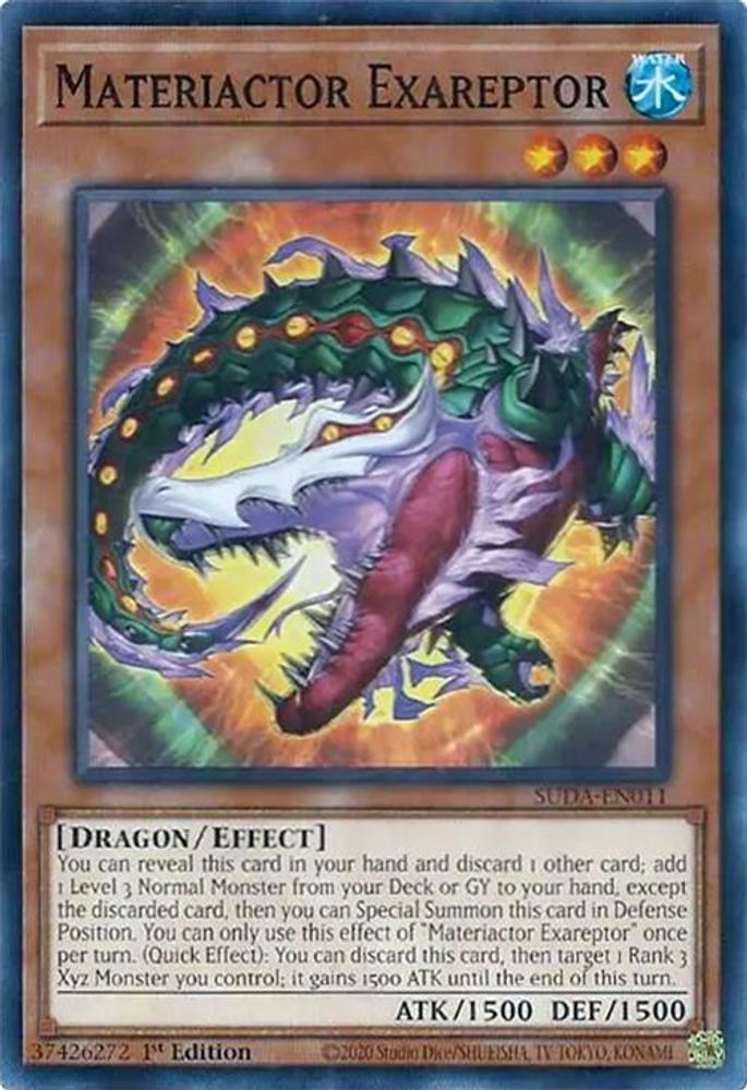 SUDA-EN011 * Materiactor Exareptor * Common * Supreme Darkness