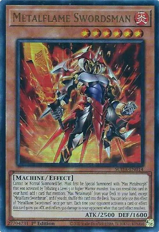 Metalflame Swordsman * Ultra Rare * SUDA-EN014