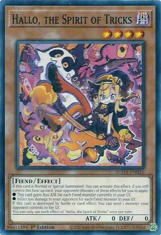 SUDA-EN026 * Hallo, the Spirit of Tricks * Common * Supreme Darkness