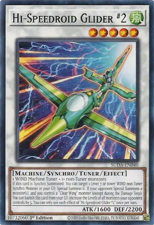 SUDA-EN040 * Hi-Speedroid Glider #2 * Common * Supreme Darkness