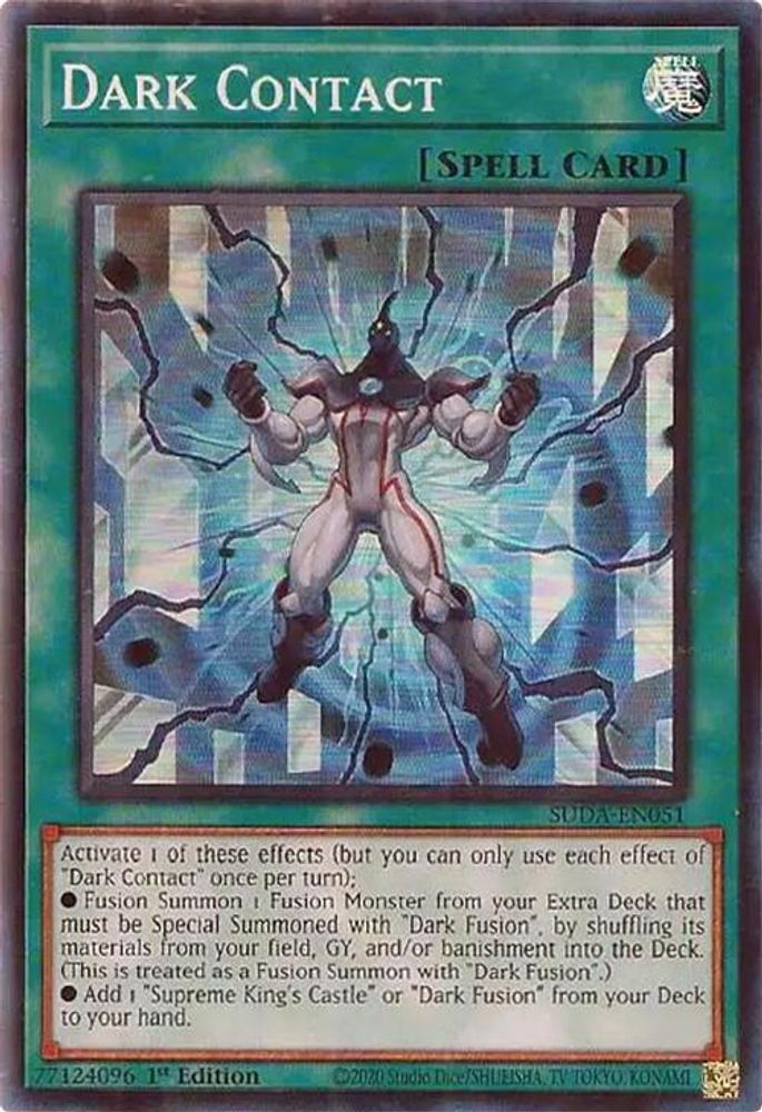 Dark Contact * Super Rare * SUDA-EN051