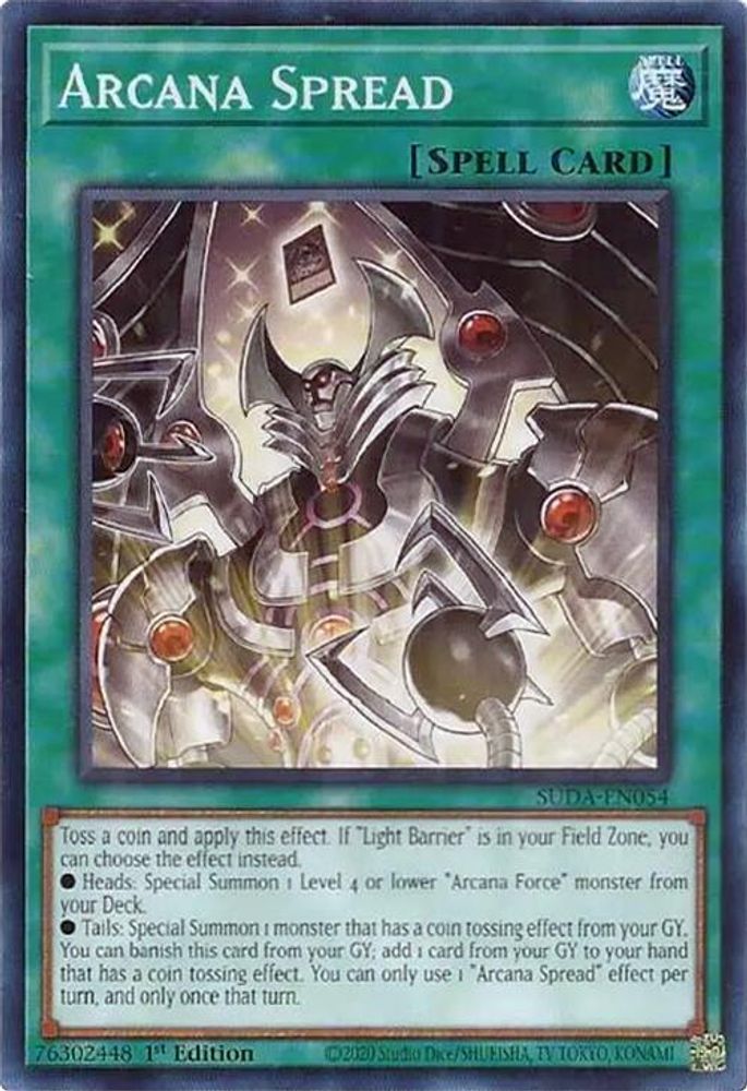 SUDA-EN054 * Arcana Spread * Common * Supreme Darkness