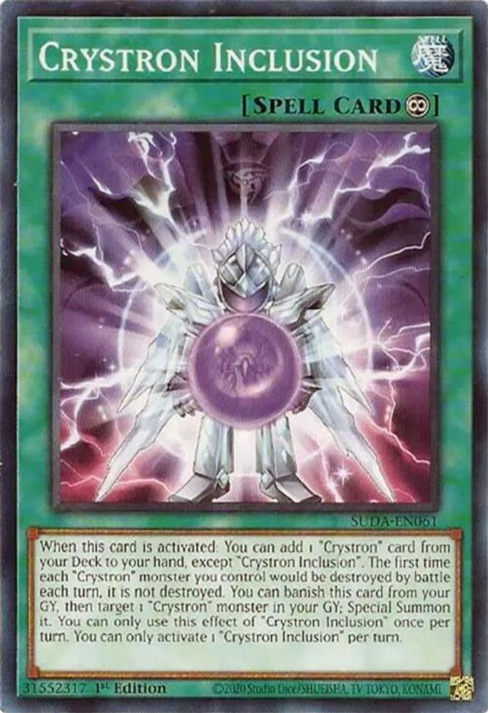 SUDA-EN061 * Crystron Inclusion * Common * Supreme Darkness