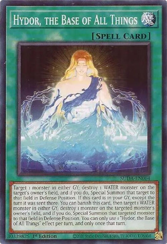 SUDA-EN064 * Hydor, the Base of All Things * Common * Supreme Darkness