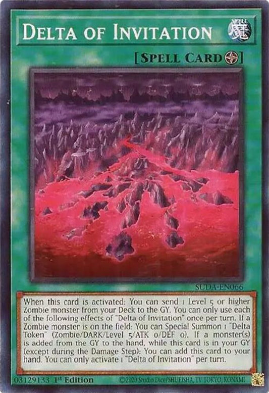 SUDA-EN066 * Delta of Invitation * Common * Supreme Darkness