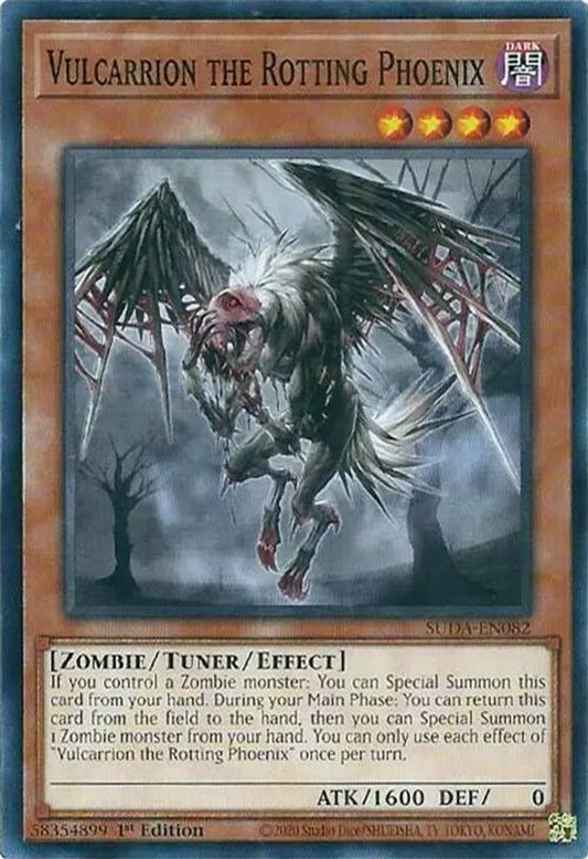SUDA-EN082 * Vulcarrion the Rotting Phoenix * Common * Supreme Darkness