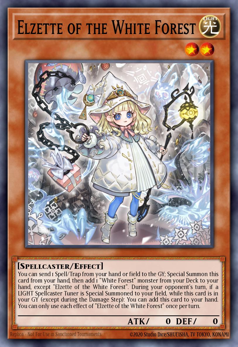MAMO-EN052 * Elzette of the White Forest * Ultra Rare * Magnificent Monsters