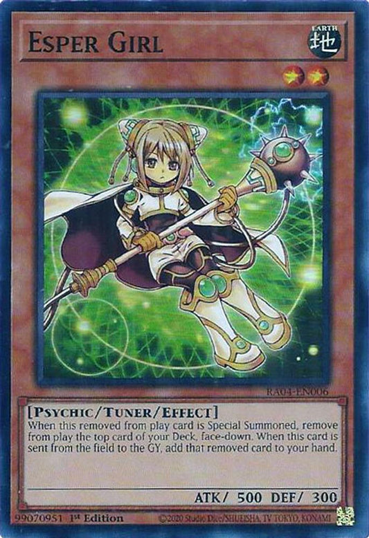 Esper Girl * Super Rare * RA04-EN006