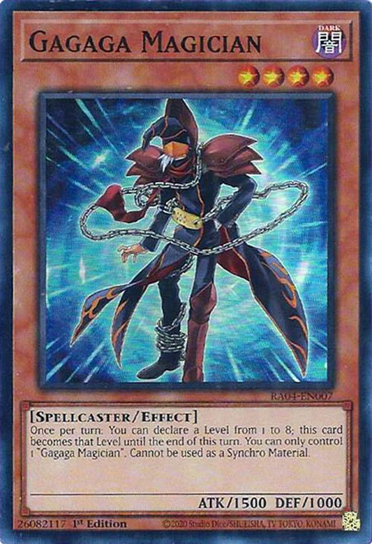 Gagaga Magician * Super Rare * RA04-EN007