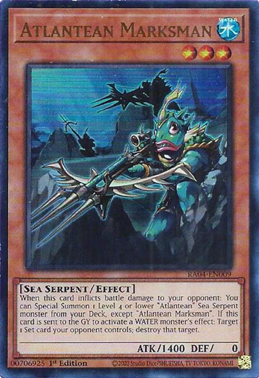 Atlantean Marksman * Ultra Rare * RA04-EN009