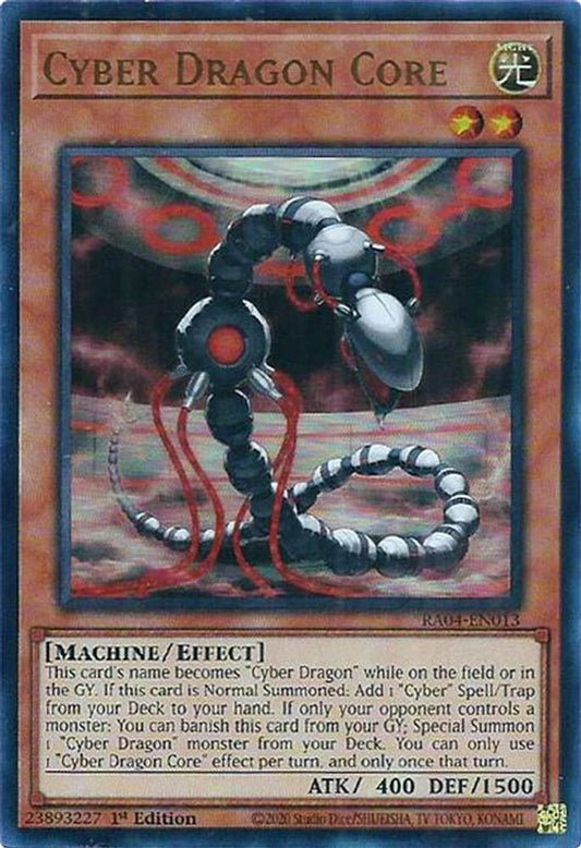 Cyber Dragon Core * Ultra Rare * RA04-EN013