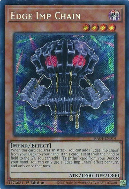 Edge Imp Chain * Secret Rare * RA04-EN014