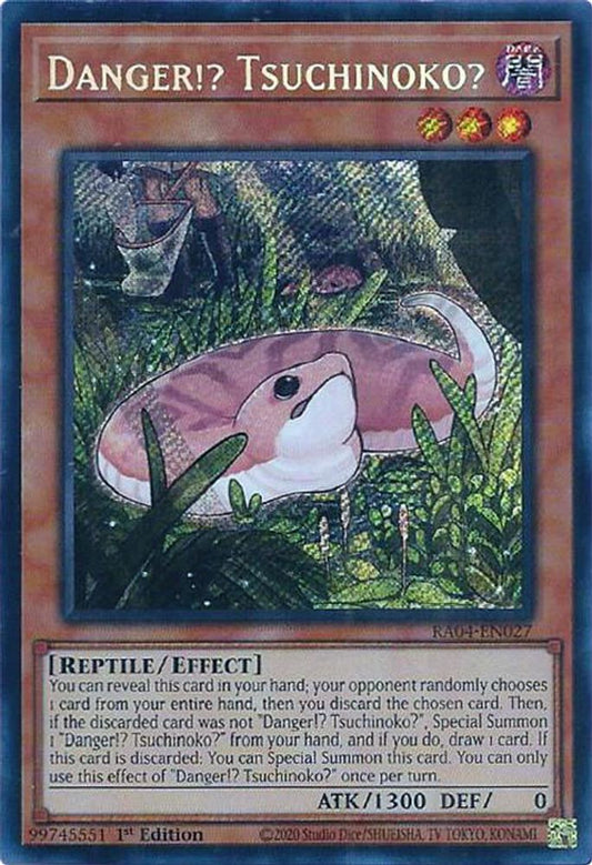Danger!? Tsuchinoko?