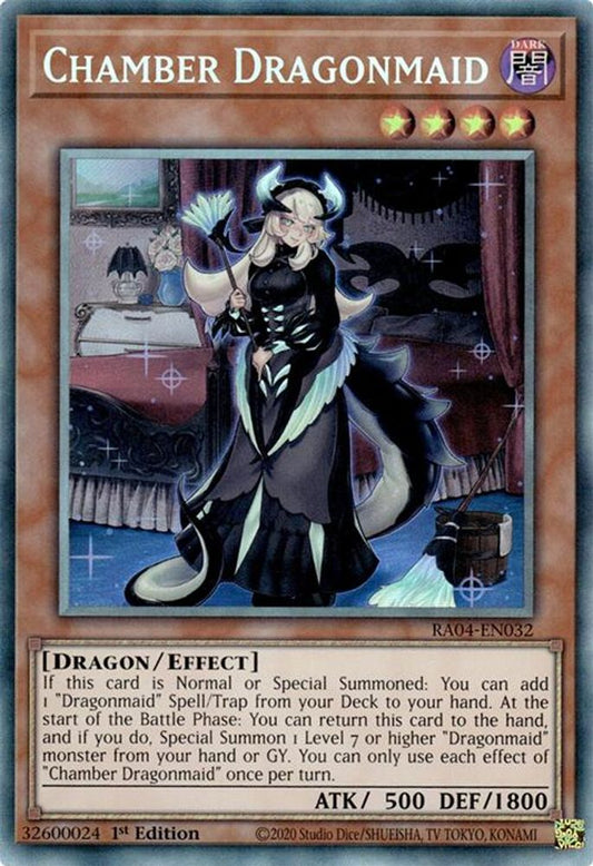 Chamber Dragonmaid * Prismatic Collector's Rare * RA04-EN032