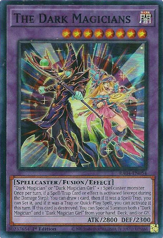 The Dark Magicians * Super Rare * RA04-EN054
