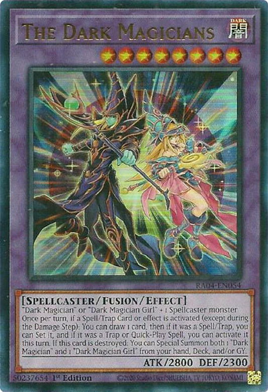 The Dark Magicians * Ultra Rare * RA04-EN054