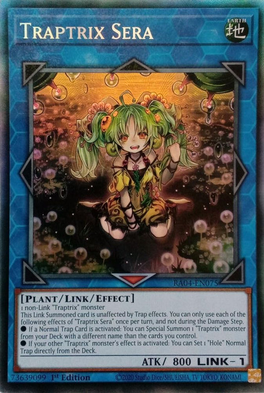 Traptrix Sera * Prismatic Collector's Rare * RA04-EN075
