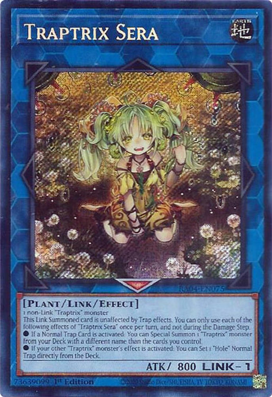 Traptrix Sera * Secret Rare * RA04-EN075