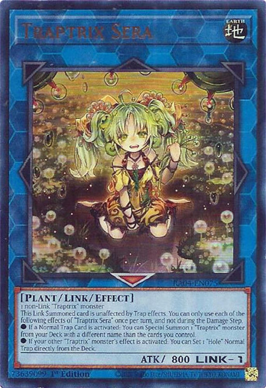 Traptrix Sera * Ultra Rare * RA04-EN075