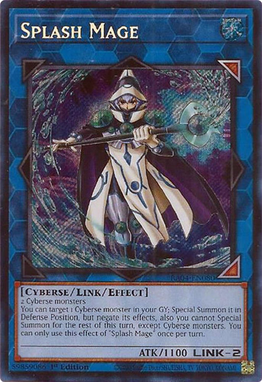Splash Mage * Secret Rare * RA04-EN080