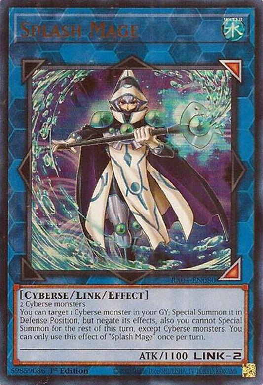 Splash Mage * Ultra Rare * RA04-EN080