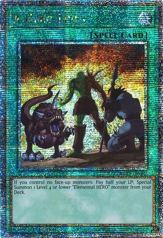A Hero Lives * Super Rare * RA04-EN087