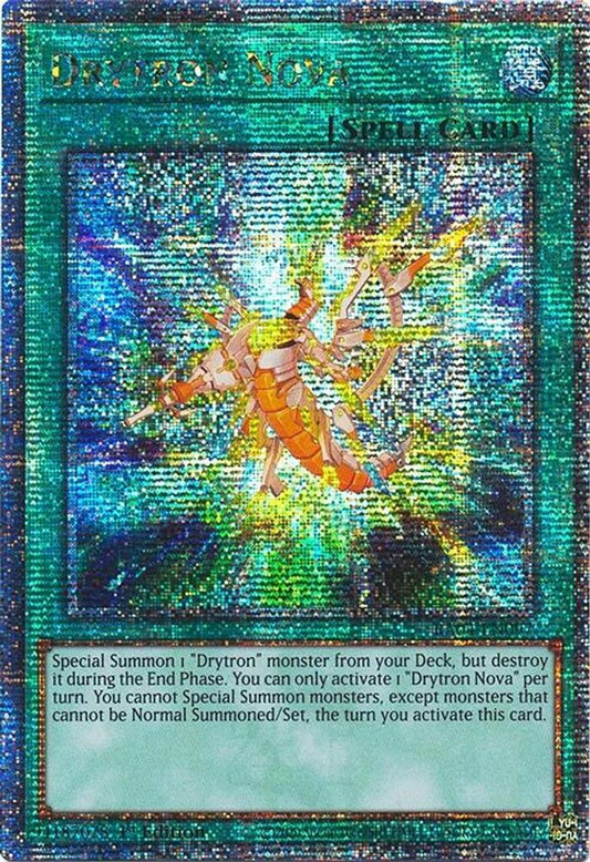 RA04-EN097 * Drytron Nova * Quarter Century Secret Rare * Quarter Century Stampede