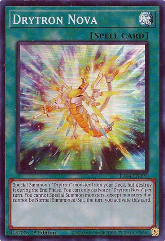Drytron Nova * Super Rare * RA04-EN097