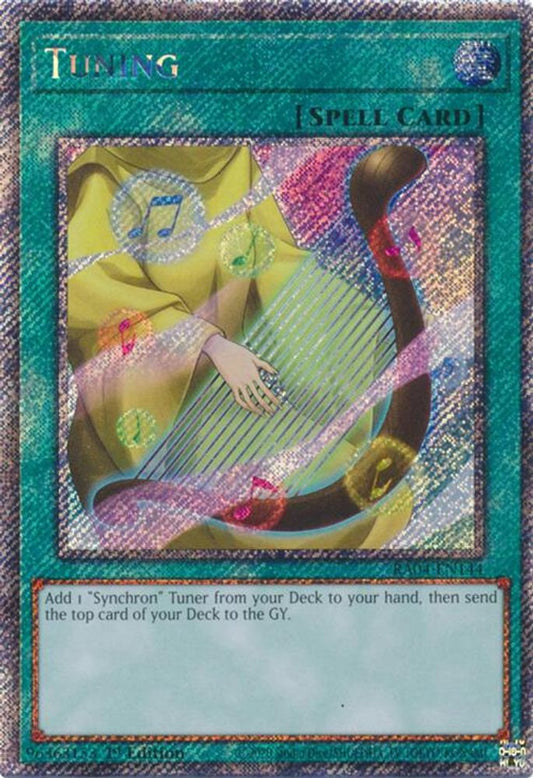 Tuning * Platinum Secret Rare * * RA04-EN144