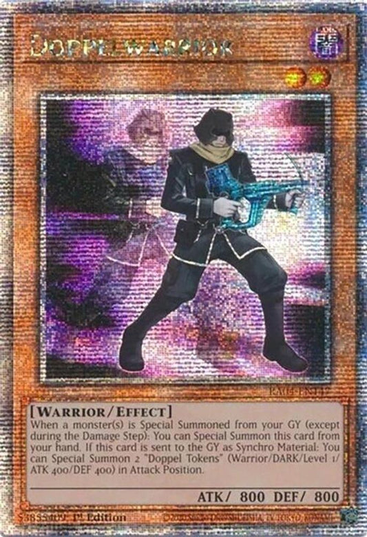 Doppelwarrior *  * Quarter Century Secret Rare * * RA04-EN147