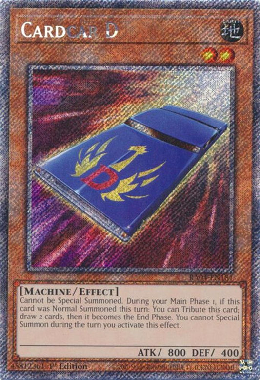 Cardcar D * Platinum Secret Rare * * RA04-EN181
