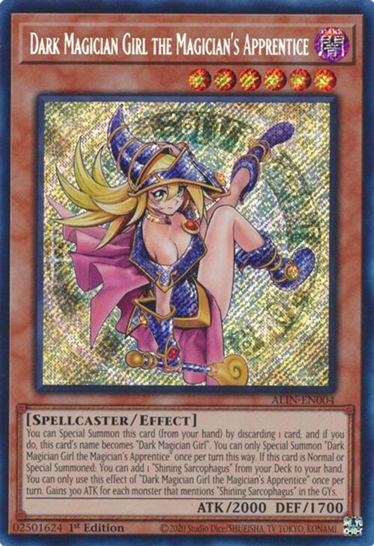 Dark Magician Girl the Magician's Apprentice * Secret Rare * ALIN-EN004
