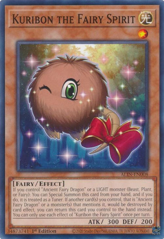 ALIN-EN008 * Kuribon the Fairy Spirit * Common * Alliance Insight