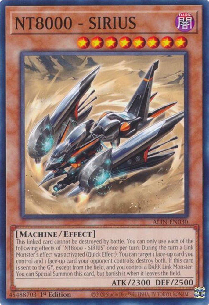 ALIN-EN030 * NT8000 - SIRIUS * Common * Alliance Insight