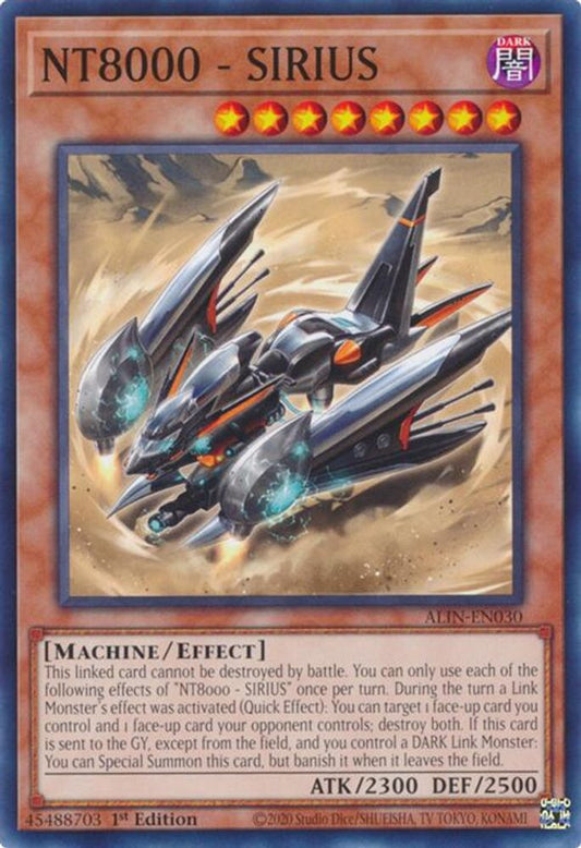 ALIN-EN030 * NT8000 - SIRIUS * Common * Alliance Insight