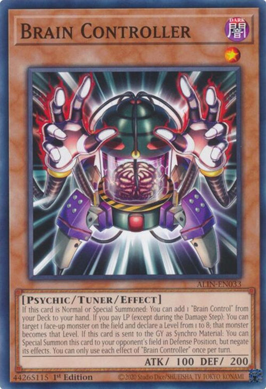 ALIN-EN033 * Brain Controller * Common * Alliance Insight